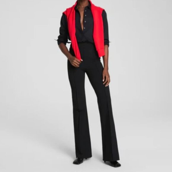 Spanx Classic Black Ponte Flare Pants - Picture 1 of 7